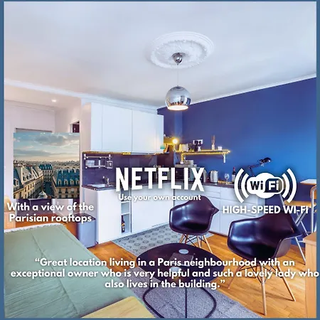 Trendy Flat 2 Bedroom With Rooftop Views