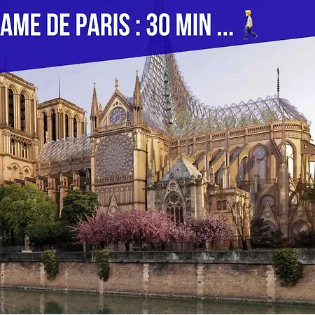 Trendy Flat 2 Bedroom With Rooftop Views Bed & Breakfast 4*