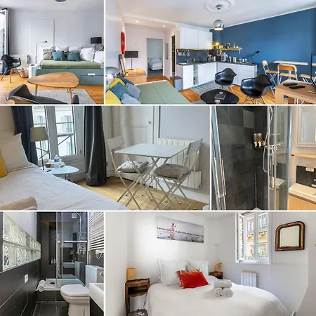 Trendy Flat 2 Bedroom With Rooftop Views Parigi