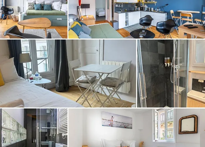 Rooftop Views Cosy 2 Bedroom 파리